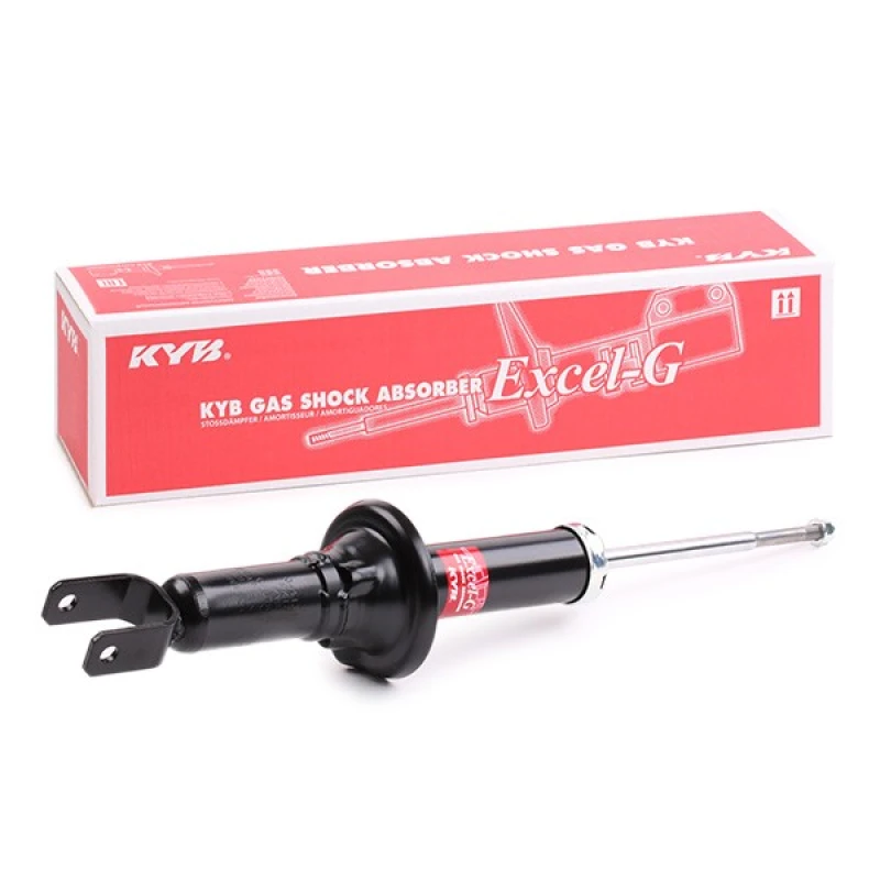 Image of KYB 341131 Shock absorber Rear Axle, Gas Pressure, Twin-Tube, Suspension Strut, Bottom Fork Shock Absorber (854)