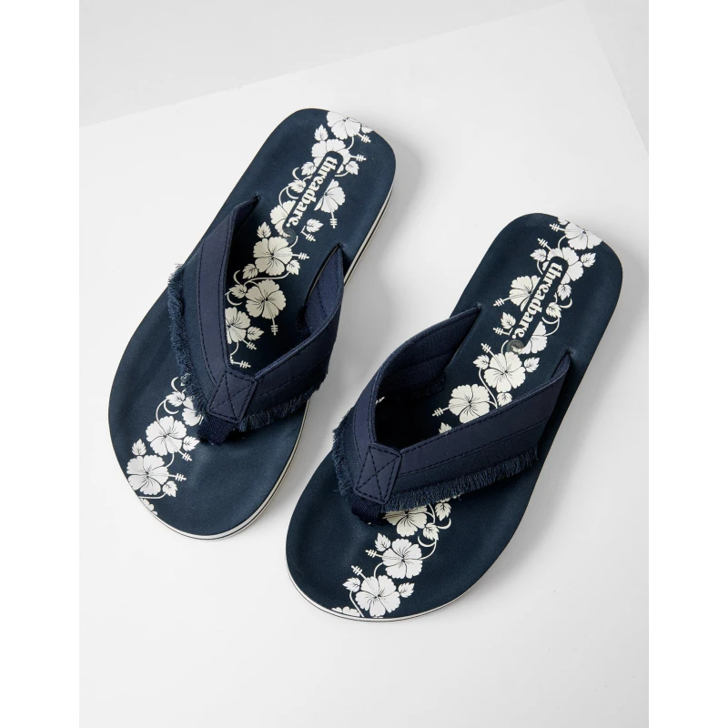 Image of Threadbare Mens August Flip Flop Navy male 8 (42)