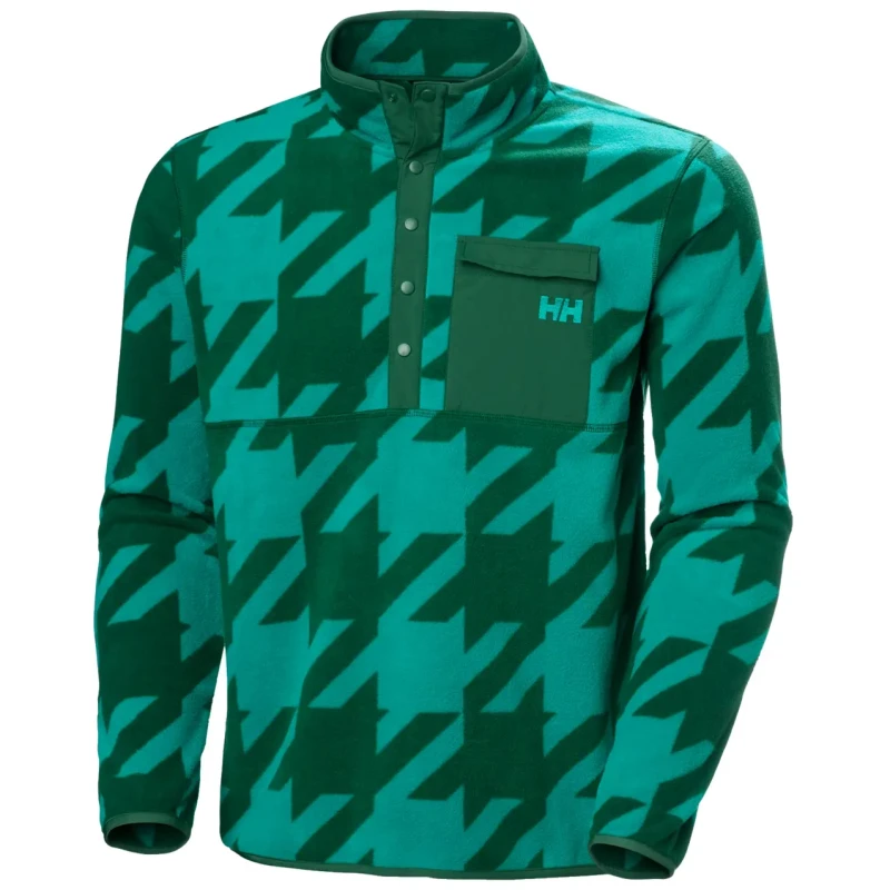 Image of Printed tracksuit jacket Helly Hansen Maridalen Vert Male 2XL