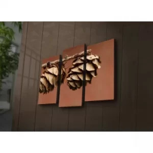 Image of 3PAT?ACT-21 Multicolor Decorative LED Lighted Canvas Painting (3 Pieces)