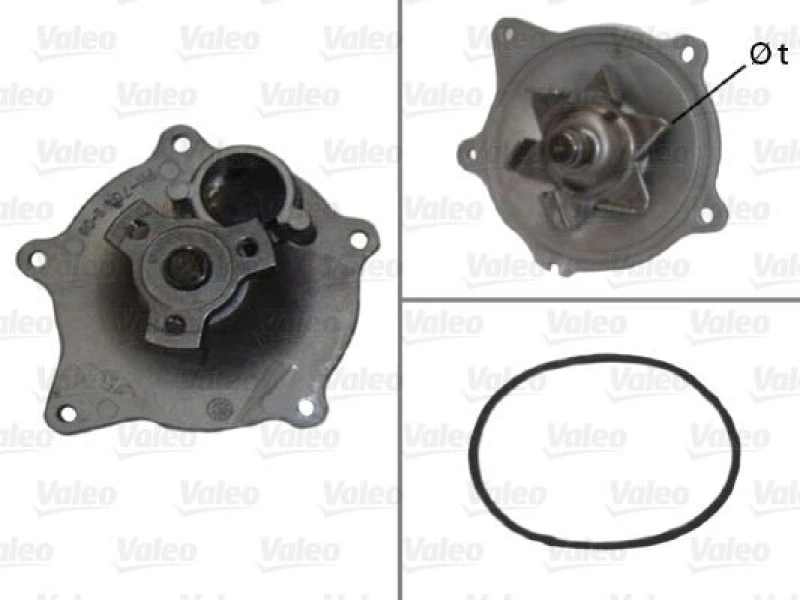 Image of Water pump VALEO 506454