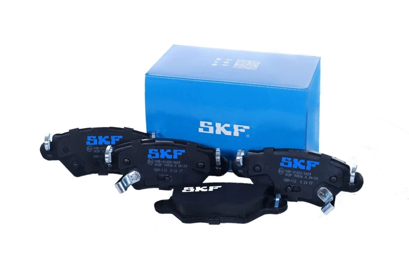 Image of SKF VKBP 90806 A Brake pad set with acoustic wear warning Brake Pad Set,disc brake (402)