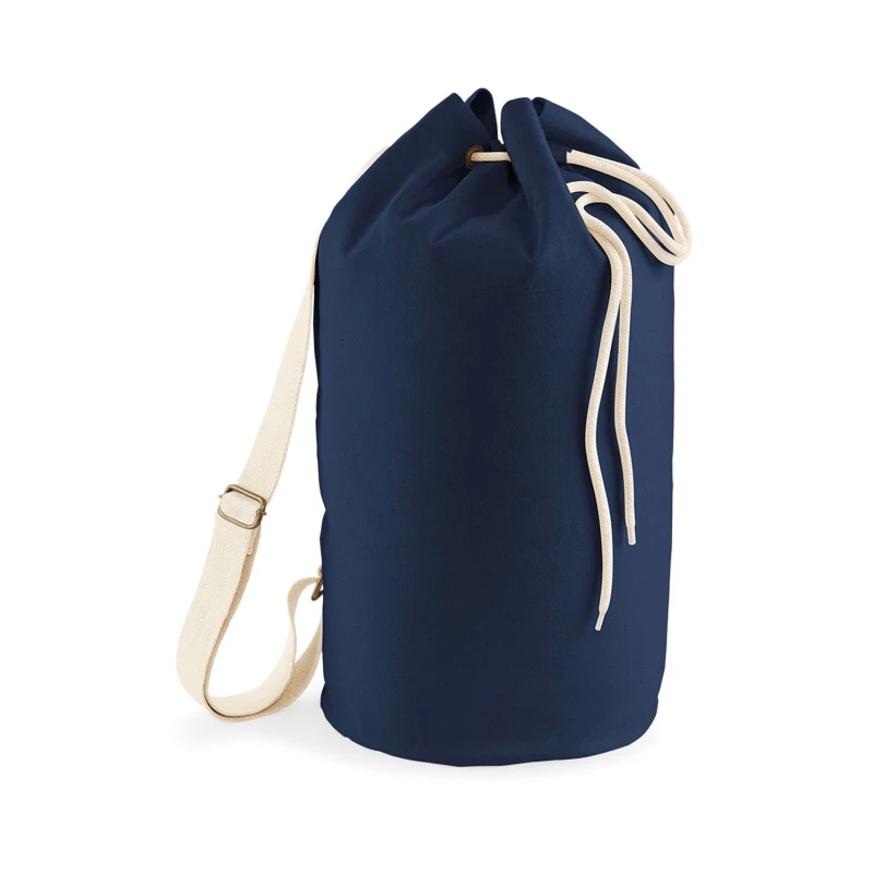 Image of Westford Mill Mens Drawstring Bag in Navy Navy Male