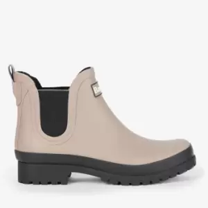 Image of Barbour Womens Mallow Chelsea Wellies - Light Trench/Black - UK 8