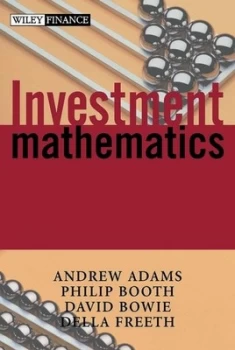 Image of Investment Mathematics by Andrew T. Adams Paperback
