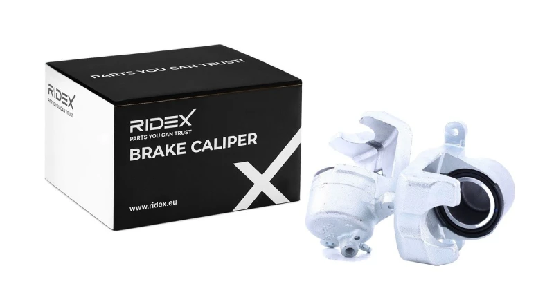 Image of RIDEX 78B1697 Brake caliper Front Axle, without holder Brake Caliper (78)