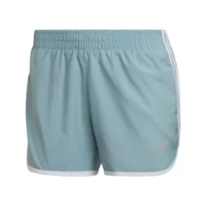 Image of adidas Marathon 20 Shorts Womens - Magic Grey / White