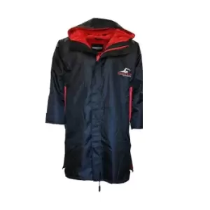 Image of SwimTech Parka Robe Black/Red Large