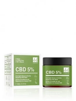 image of Dr Botanicals Dr Botanicals Apothecary Overnight Repairing Stress & Anxiety Cbd Mask 60Ml