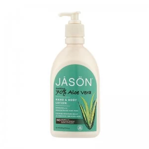 image of Jason Soothing Aloe Vera 70 Hand Body Lotion 454g