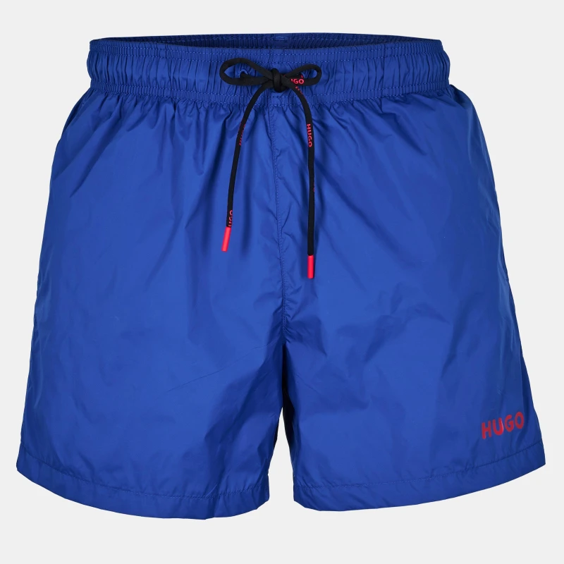 Image of Hugo Mens Haiti Quick Drying Swim Shorts Medium Blue male S