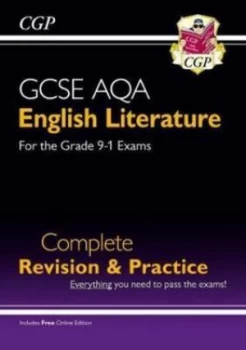 Image of New Gcse English Literature Aqa Complete Revision and Practice - Grade 9-1 with Online Edition Hardback