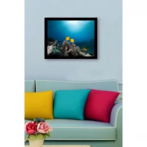 Image of SC1156 Multicolor Decorative Framed MDF Painting