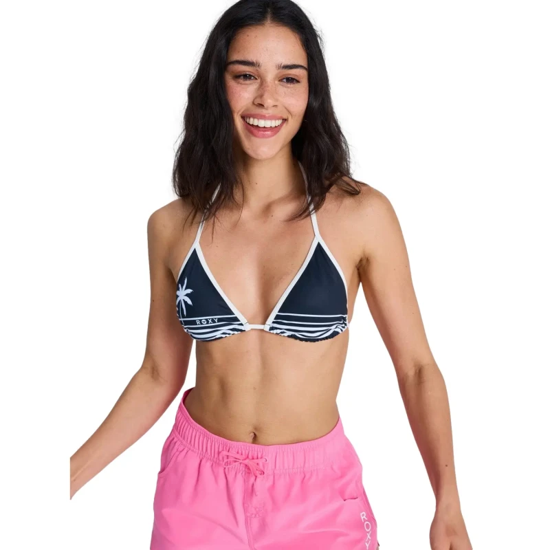 Image of Roxy Womens swimsuit top Roxy The Retro Essentials Tiki Tri Noir Female XL