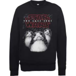 Image of Star Wars The Last Jedi Porgs Black Sweatshirt - L - Black