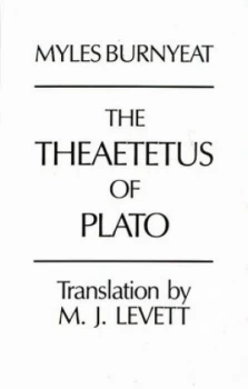 Image of The Theaetetus of Plato by Plato Paperback
