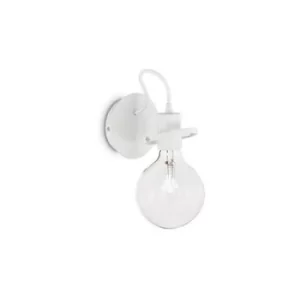 Image of Radio 1 Light Wall Light White, E27