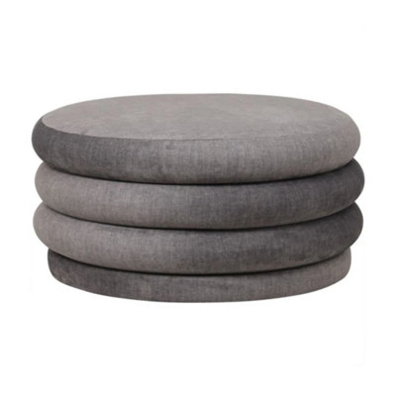 Image of Buttercup Farm Casa Storage Ottoman - Plywood/mdf/epe/foam - L78 X W78 X H40 Cm - Grey