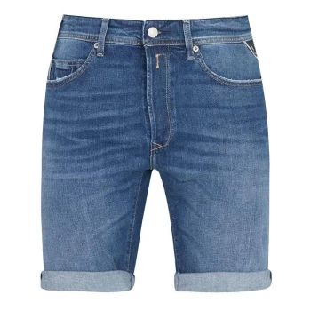 Replay RBJ Denim Shorts - Blue