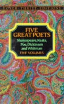 Image of Five Great Poets by William Shakespeare Paperback