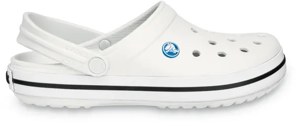 Image of Crocs Unisex Crocband Clogs White W6/M5