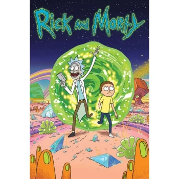 Image of Rick and Morty - Portal Maxi Poster