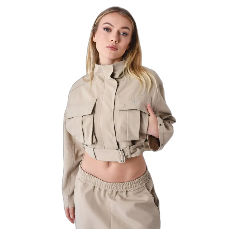 Image of Project X Paris Reflective jacket For Her Project X Paris Beige Female S