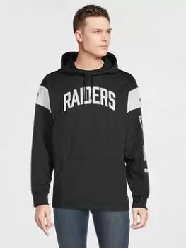 image of Nike Nfl Las Vegas Raiders Patch Hoody, Black -White, Male, Hoodies, NS53-093N-8D-5UC