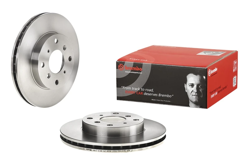 Image of BREMBO Brake disc BREMBO 09.6753.10