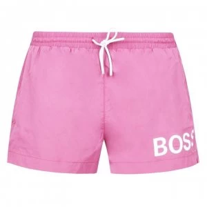 image of Hugo Boss Moon Eye Swim Shorts Pink Size L Men