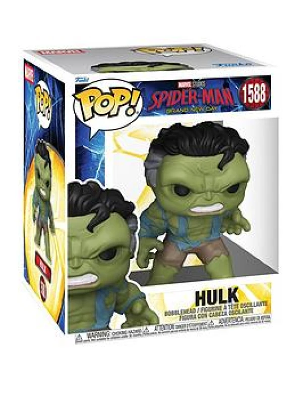 Image of Funko POP! Super: Marvel - Spider-Man Day - Hulk - Collectable Vinyl Figure - Gift Idea - Official Merchandise - Toys For Kids & Adults - Model Figure