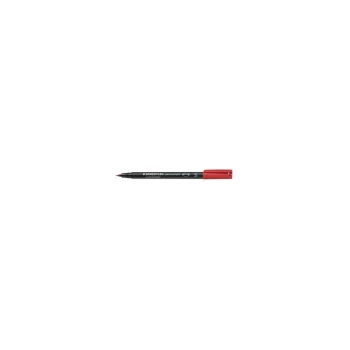 image of 313 Lumocolor Permanent Pen 0.4MM Superfine Tip - Red (Pack-10)