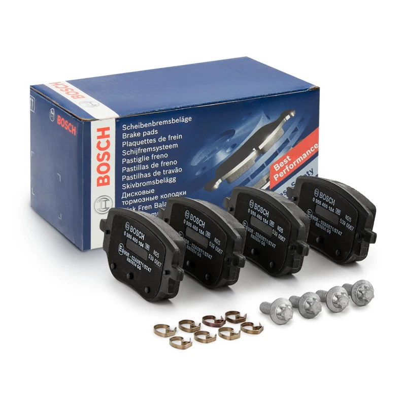 Image of Brake pad set Bosch 0 986 460 184