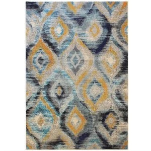 Image of Asiatic Colores Rug - 120 x 170cm - Ikat Blue