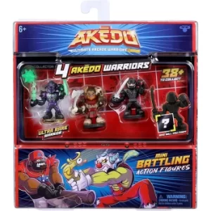 image of Akedo Ultimate Arcade Warrior Collector Pack Mini Figures (Wave 6)