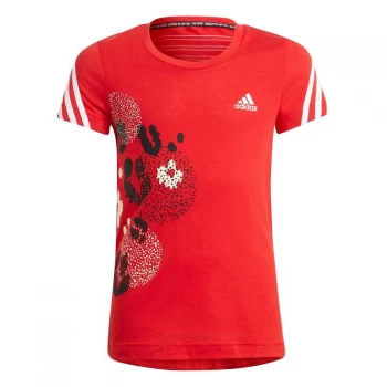 Image of adidas FI 3S GFX Tee - Red/White