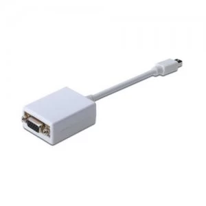 image of ASSMANN Electronic Mini DP - HD15 0.15 m mini DisplayPort VGA (D-Sub) White