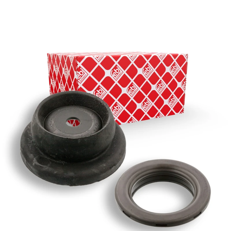 Image of FEBI BILSTEIN 10862 Top strut mount Front Axle, with ball bearing Elastomer Suspension Strut Support Bearing (1180)