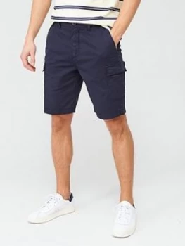 image of Lyle & Scott Cargo Shorts - Navy, Size 30, Men