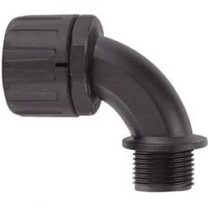 Image of HG 90 90 Elbow IP66 HG16 90 PG9 166 22225 Hellermann Tyton