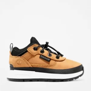 Image of Timberland Field Trekker Trainer For Toddler In Yellow Yellow Kids, Size 11