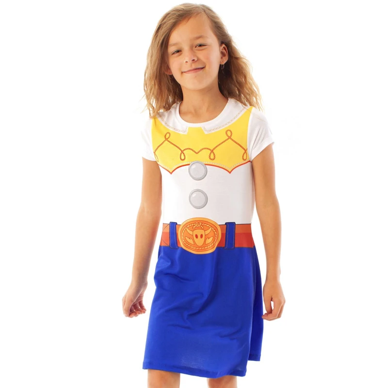 Image of (9-10 Years) Disney Pixar Toy Story Jessie Girls Kids Cosplay Outfit Dress