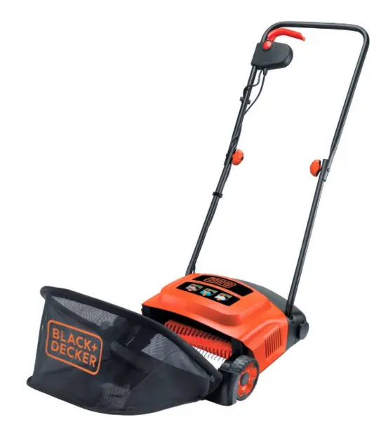 image of Black & Decker GD300-GB 30cm 600W Electric Lawnraker