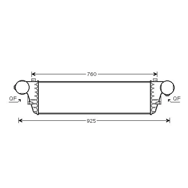 Image of Intercooler DIEDERICHS DCA1044