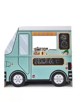 Image of Plum 2-In-1 Wooden Street Food Truck And Kitchen