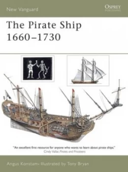 Image of The Pirate Ship 1660-1730 by Angus Konstam Book