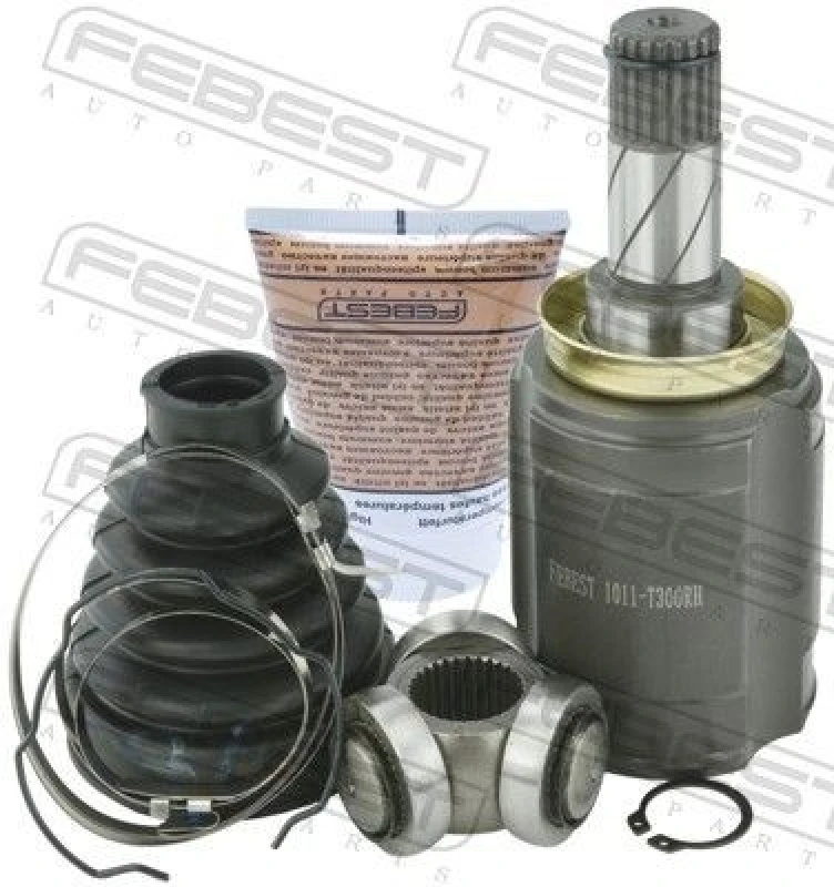 Image of FEBEST 1011-T300RH Joint, drive shaft transmission sided Joint,drive shaft (236)