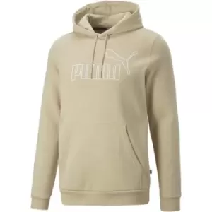 image of Puma Big Embroidered Hoodie Mens - Neutral