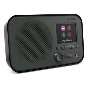 image of ELAN BT3 GRAPHIE Portable DABFM Radio with 40 Station Presets in Graphite