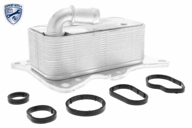Image of VEMO V30-60-0007 Oil Cooler with gasket/seal, EXPERT KITS + Oil Cooler,engine oil (469)